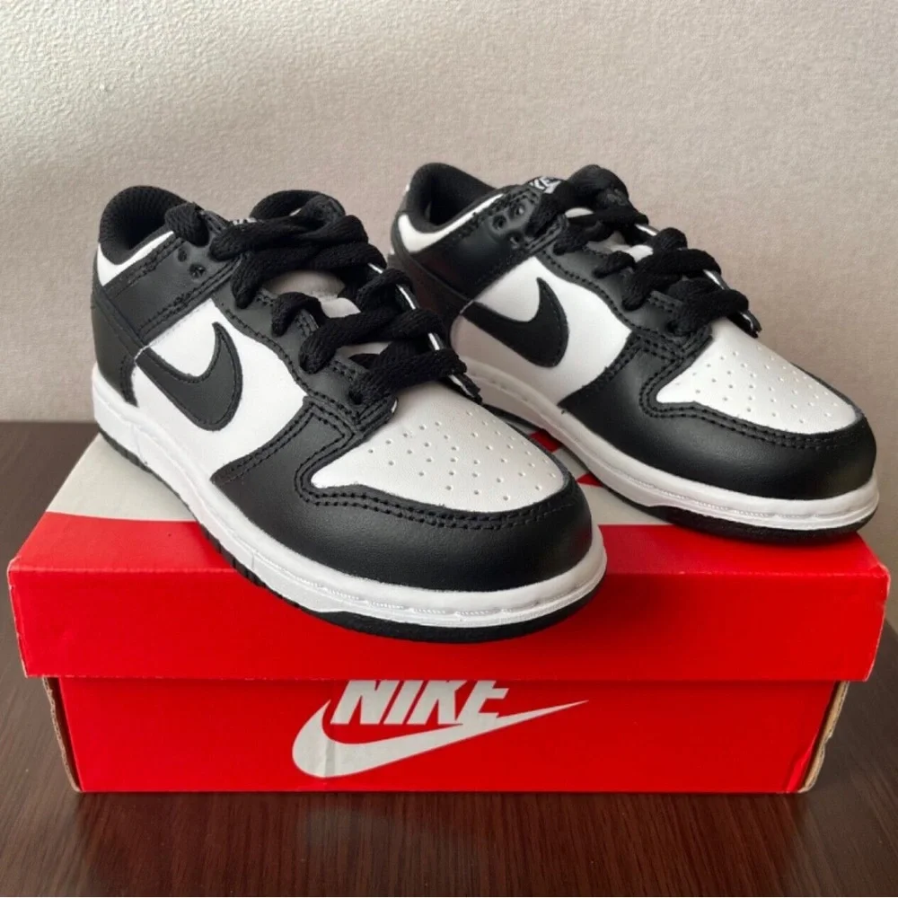 Nike Dunk Low PS TD 'Black White' CW1588-100 size 11c-3Y - Picture 7 of 9